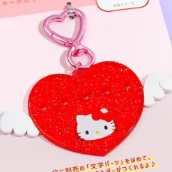 Hello Kitty Winged Heart Custom Charm