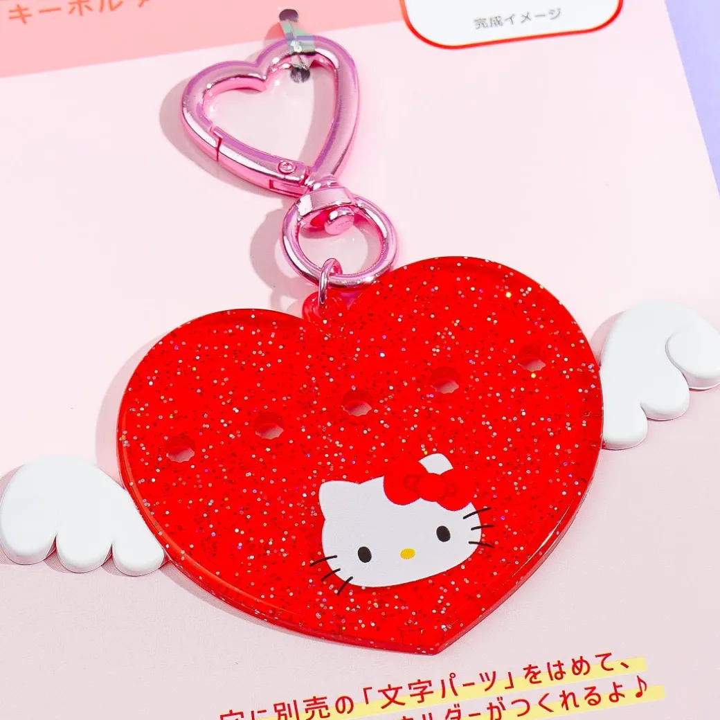 Hello Kitty Winged Heart Custom Charm