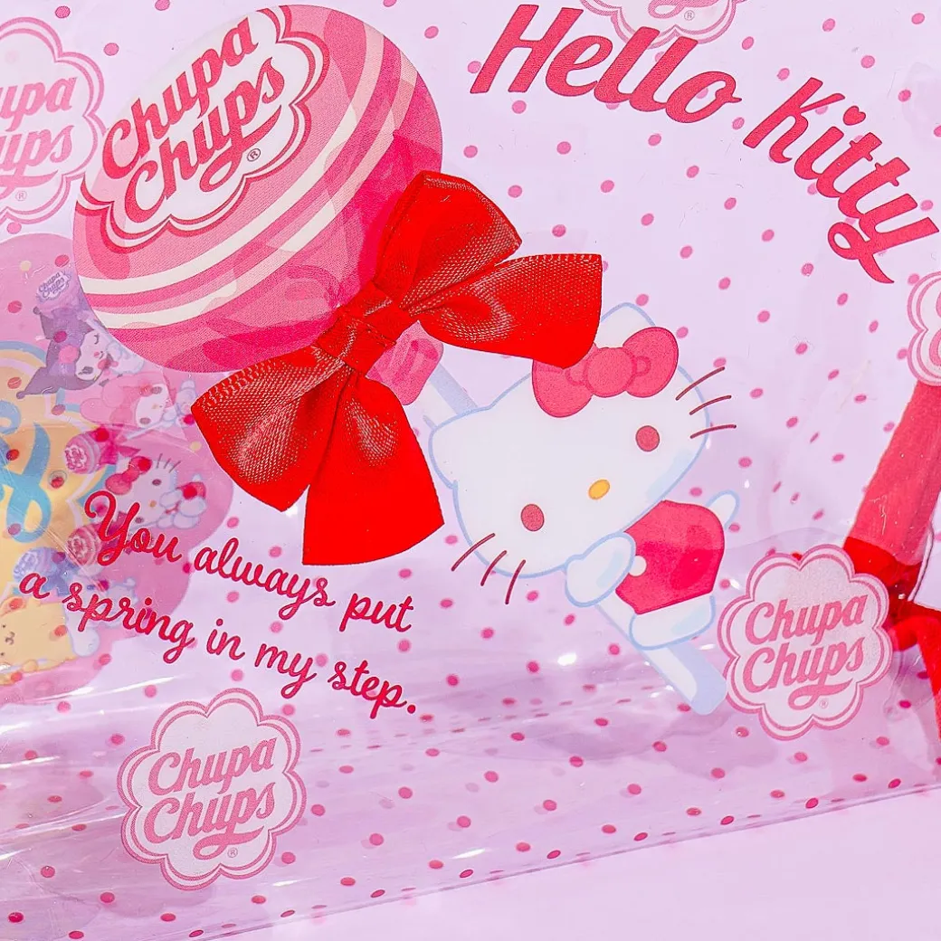 Hello Kitty x Chupa Chups Clear Pouch