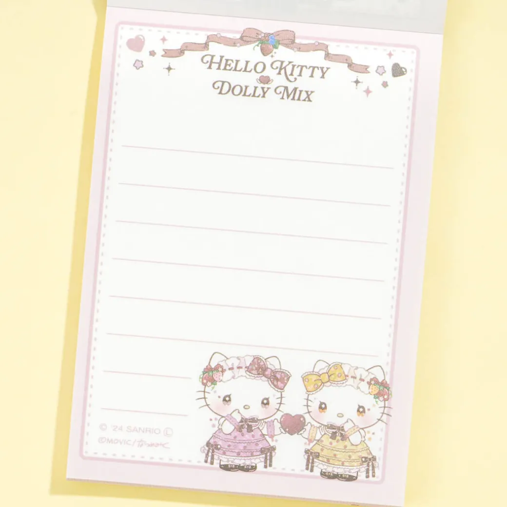 Hello Kitty x Dolly Mix 50th Anniversary Memo Pad