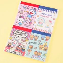 Hello Kitty x Doraemon B8 Memo Pad Set - 4 pcs