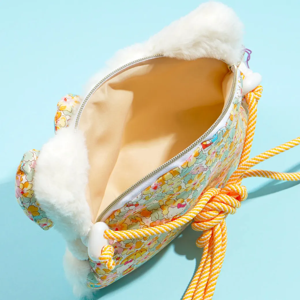 Hello Kitty x Liberty Fabrics Plushie Face Sling Bag