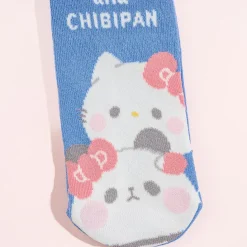 Hello Kitty x Mochi Mochi Panda Ankle Socks