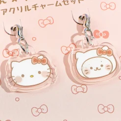 Hello Kitty x Sirotan Acrylic Charm Set
