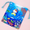 Hello Kitty x Tuxedosam Dolphin Ride Drawstring Pouch