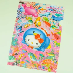 Hello Kitty x Tuxedosam Under The Sea A4 Clear File Folder
