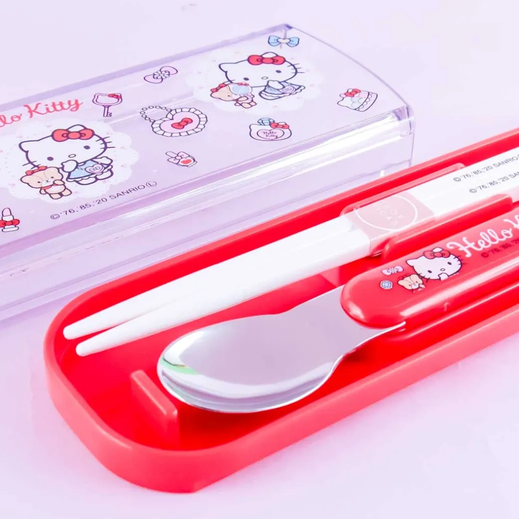 Hello Kitty’s Favorite Things Spoon & Chopsticks Set