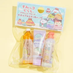 Hotel Sumikko Gurashi Toiletry Bottles Pencil Cap Set - 3 pcs