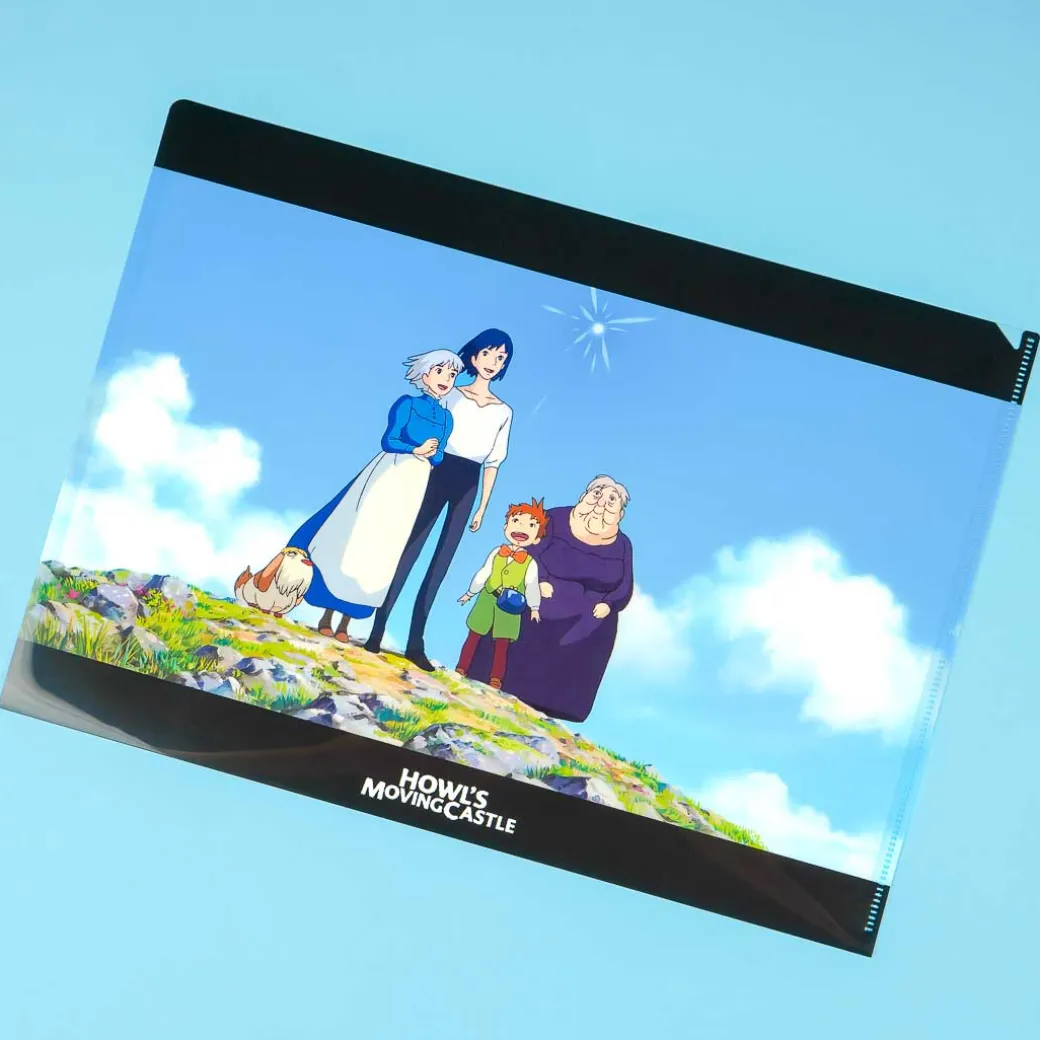Howl's Moving Castle Clear Sky A4 File Folder