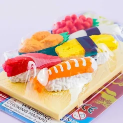Iwako Sushi Board Puzzle Eraser Set