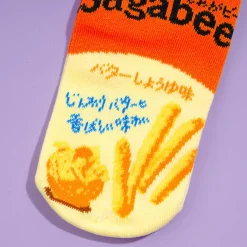 Jagabee Butter Soy Sauce Potato Snack Socks