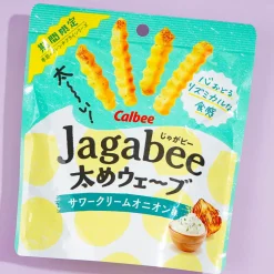 Jagabee Thick Wave Potato Sticks - Sour Cream