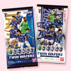 Japan National Soccer Team Twin Wafers With Card