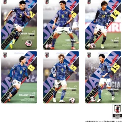 Japan National Soccer Team Twin Wafers With Card