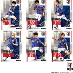 Japan National Soccer Team Twin Wafers With Card