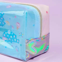 Jinbesan & Icekurage Semi-Transparent Rectangular Pencil Case