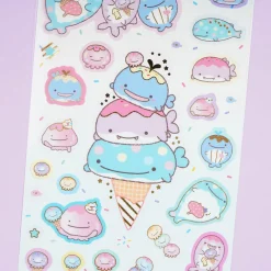 Jinbesan & Icekurage Sticker Sheet