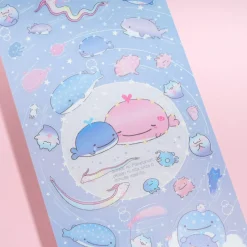 Jinbesan Blue Constellation Stickers