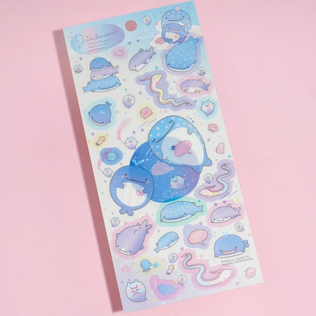 Jinbesan Colorful Stars Stickers