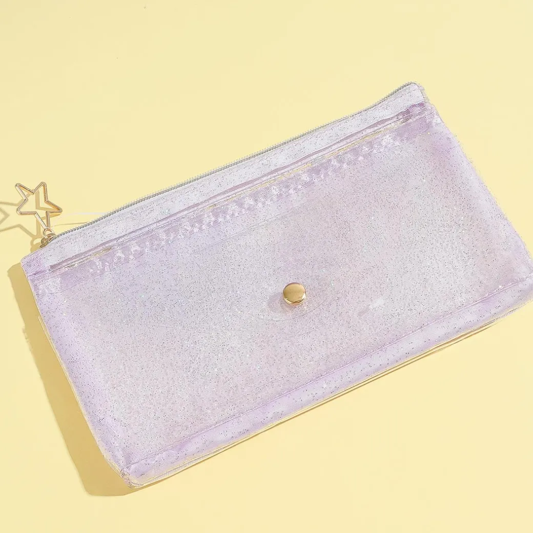 Jinbesan Deep Sea Glitter Pouch