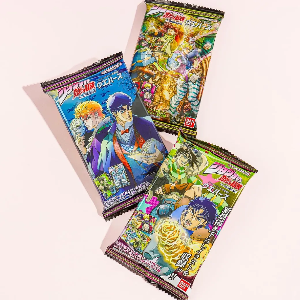 JoJo's Bizarre Adventure Phantom Blood & Battle Tendency Wafer With Card