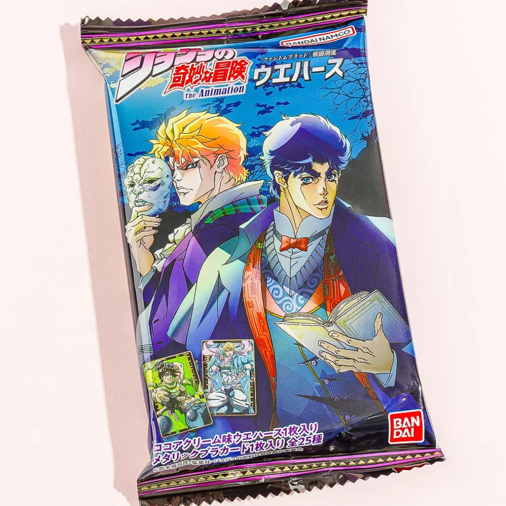 JoJo's Bizarre Adventure Phantom Blood & Battle Tendency Wafer With Card