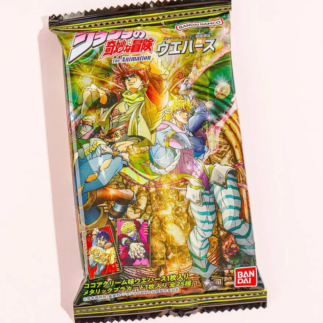 JoJo's Bizarre Adventure Phantom Blood & Battle Tendency Wafer With Card