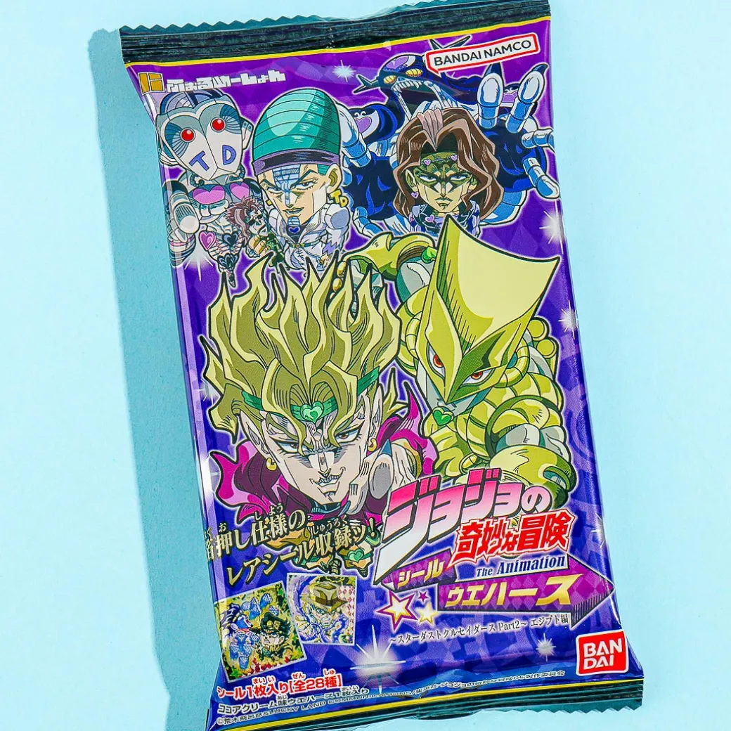 JoJo's Bizarre Adventure: Stardust Crusaders Egypt Part 2 Wafer With Sticker