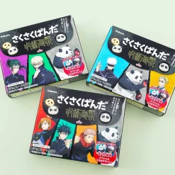 Jujutsu Kaisen Saku Saku Panda Chocolate Biscuits - White & Dark Chocolate