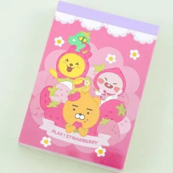 Kakao Friends Strawberry Gang Mini Memo Pad