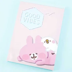 Kanahei Piske & Usagi Good Vibes A6 Softbound Notebook