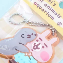 Kanahei Usagi Hugging Seal Charm