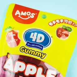 Kanro Amos 4D Gummy - Red Apple