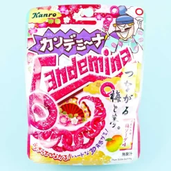 Kanro Candemina Ring Sour Candy - Plum Soda