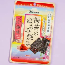 Kanro Grilled Seaweed Snack - Plum