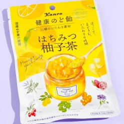 Kanro Healthy Throat Lozenge - Honey Yuzu Tea