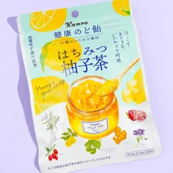 Kanro Healthy Throat Lozenge - Honey Yuzu Tea