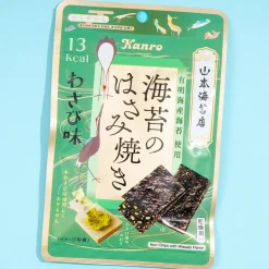 Kanro Seasoned Seaweed Chips With Wasabi
