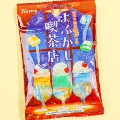 Kanro Yofukashi Cafe Hard Candy - Assorted Ice Cream Floats