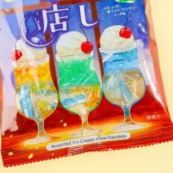 Kanro Yofukashi Cafe Hard Candy - Assorted Ice Cream Floats