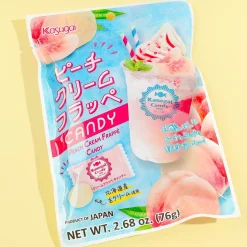 Kasugai Peach Cream Frappe Candy