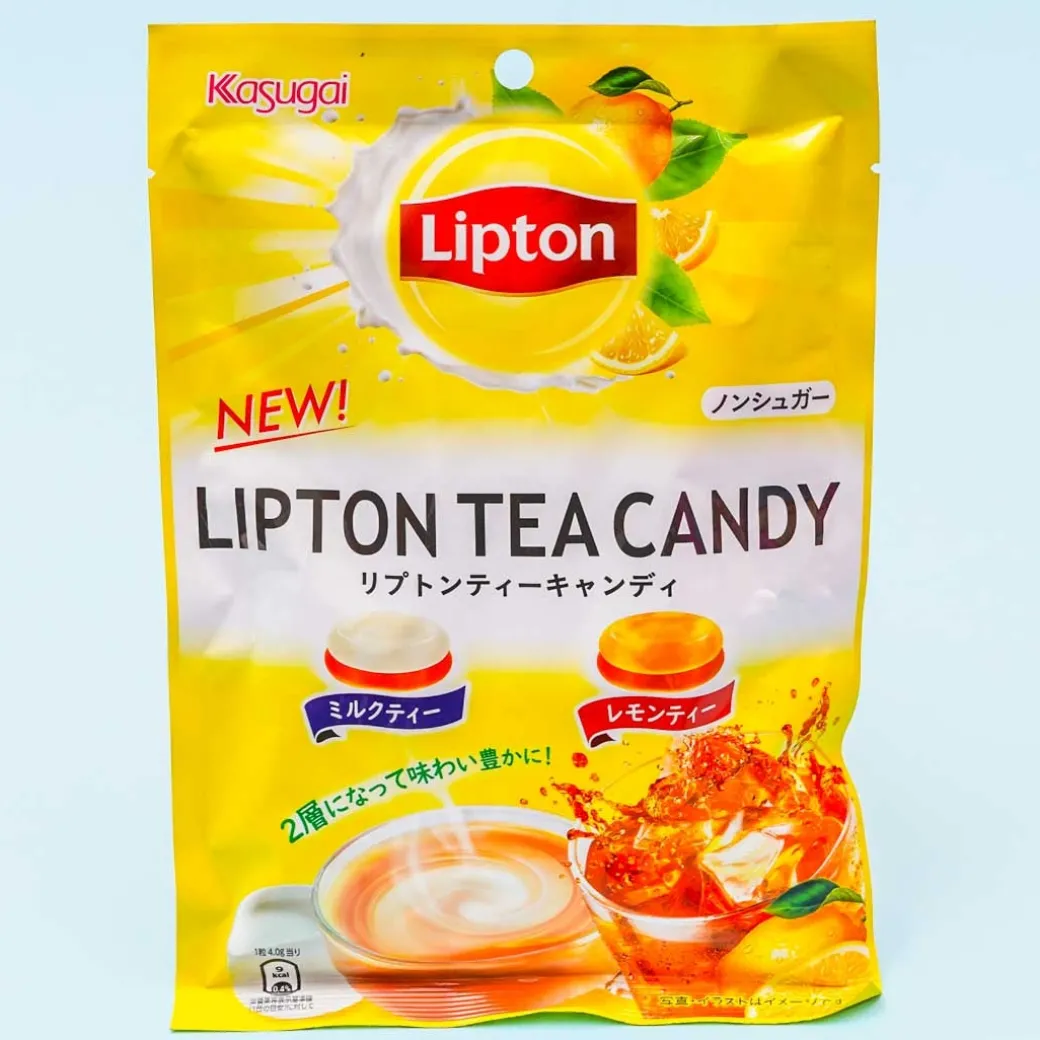 Kasugai x Lipton Tea Candy - Milk Tea & Lemon Tea