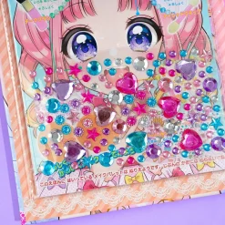 Kawaii Anime Girl Coloring Book With Make Up Palette