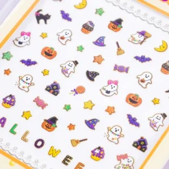 Kawaii Happy Halloween Nail Point Seals