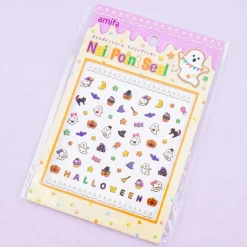 Kawaii Happy Halloween Nail Point Seals