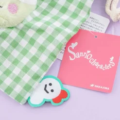 Kero Kero Keroppi Checkered Drawstring Bag