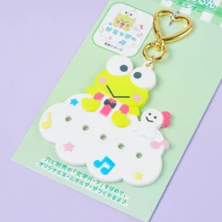 Kero Kero Keroppi Cloud Heart Ring Custom Keychain
