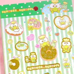 Kero Kero Keroppi Donut Stickers