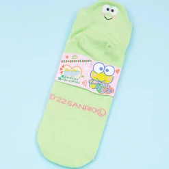 Kero Kero Keroppi Embroidered Heel Socks