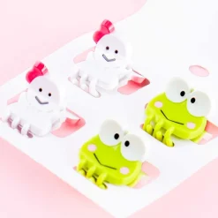 Kero Kero Keroppi Hair Clips Set